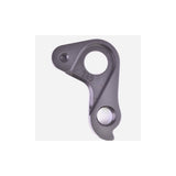 Wheels Manufacturing replaceable derailleur hanger dropout 349 for precise bike fit, showing the metal component with mounting holes.