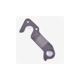Wheels Manufacturing CNC machined aluminum derailleur hanger dropout for bicycle components.