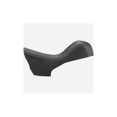 Pair of Shimano 105 ST-R7020 shifter bracket covers for bike components, genuine replacement parts in black.
