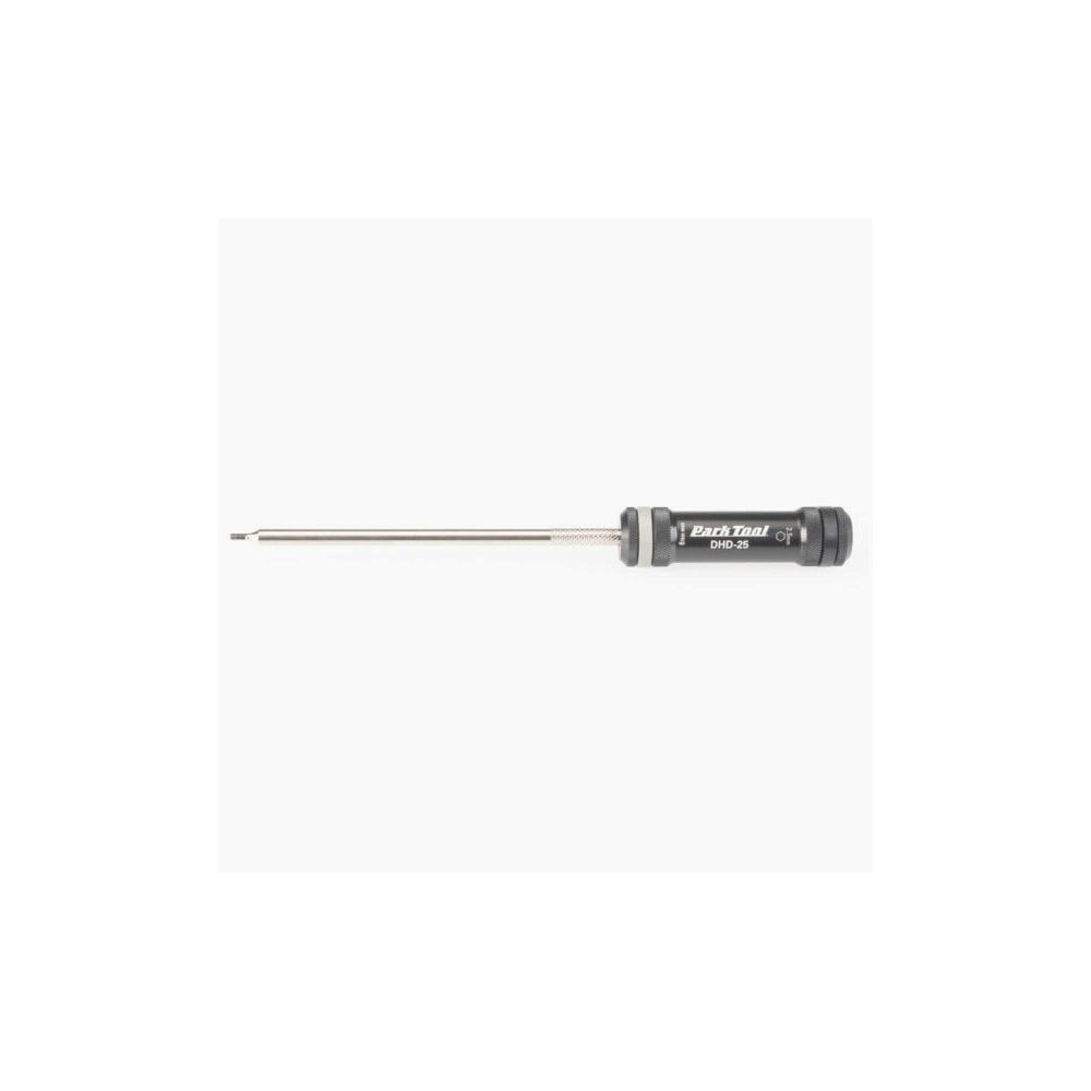 Park Tool DHD precision hex driver with ergonomic handle, ideal for accurate fastening in workshop settings.