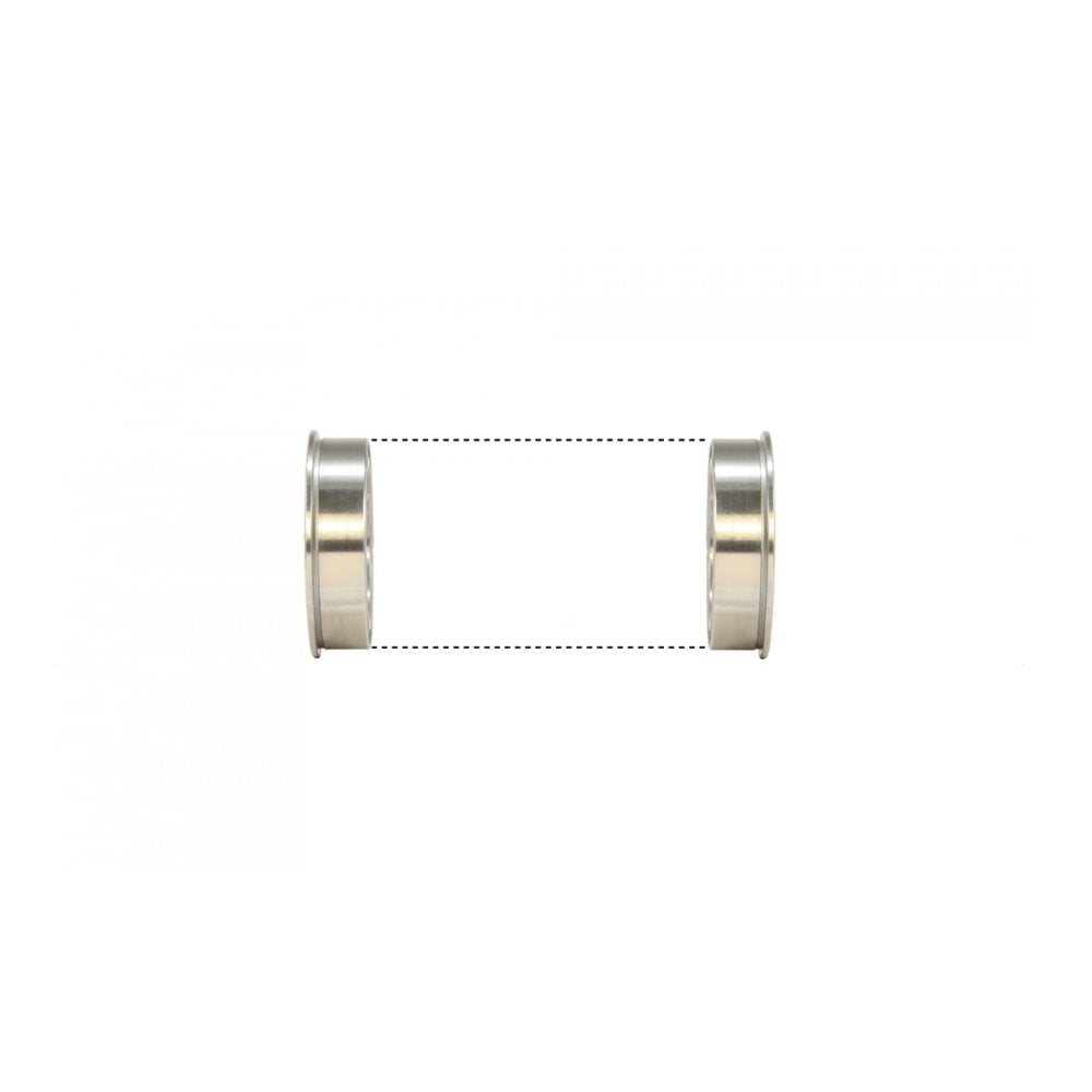 Enduro Bearings BB90/95 stainless steel angular contact bearing kit for GXP bikes, showing bearings and components.