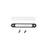 Topeak Spare Pakgo X nameplate replacement with hardware for black bike case accessory, designed for bike storage.