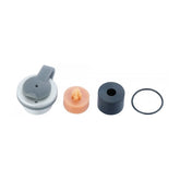 Topeak Rocket AL/CB pump rebuild kit in black and yellow, accessory replacement parts for optimal bike pump performance.