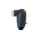 Topeak Smarthead replacement pump head in black and yellow for Presta and Schrader valves, compatible bike pump accessory.