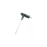 Topeak DuoHex T-handle hex wrench set with black and silver ergonomic padded handles, 2-6mm size for bike workshop use.