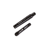 Topeak Nano TorqBar X bike torque wrench with integrated bit storage, black and silver, used for precise bike maintenance.
