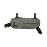 Topeak Midloader bike pannier bag mounted on bike frame, water-resistant storage for cycling accessories, 3L-6L capacity