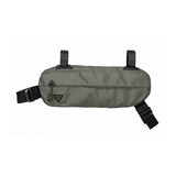 Topeak Midloader bike pannier bag mounted on bike frame, water-resistant storage for cycling accessories, 3L-6L capacity