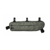 Topeak Midloader bike pannier bag mounted on bike frame, water-resistant storage for cycling accessories, 3L-6L capacity