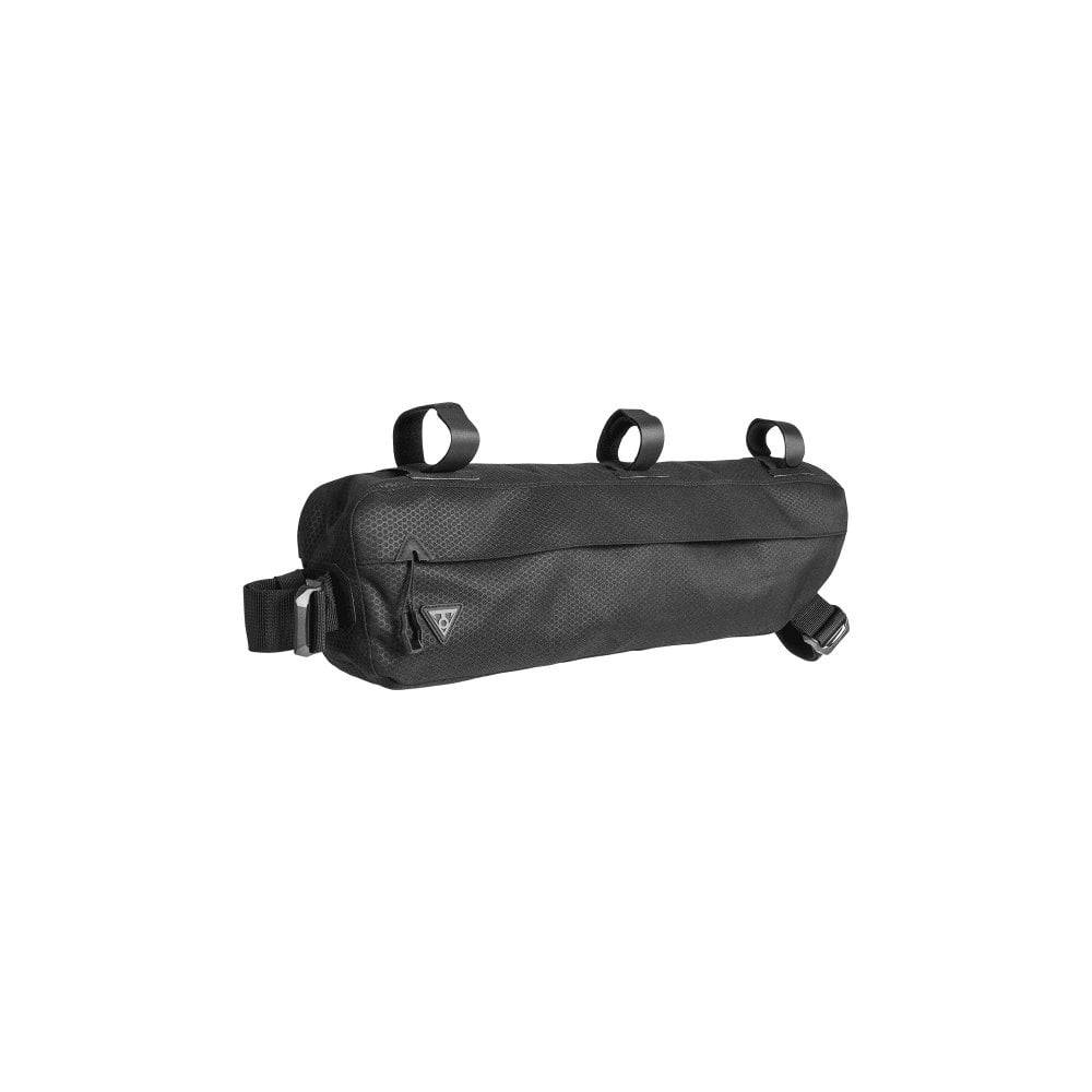Topeak Midloader bike pannier bag attached to bike frame, water-resistant storage for cycling accessories, 3L-6L capacity