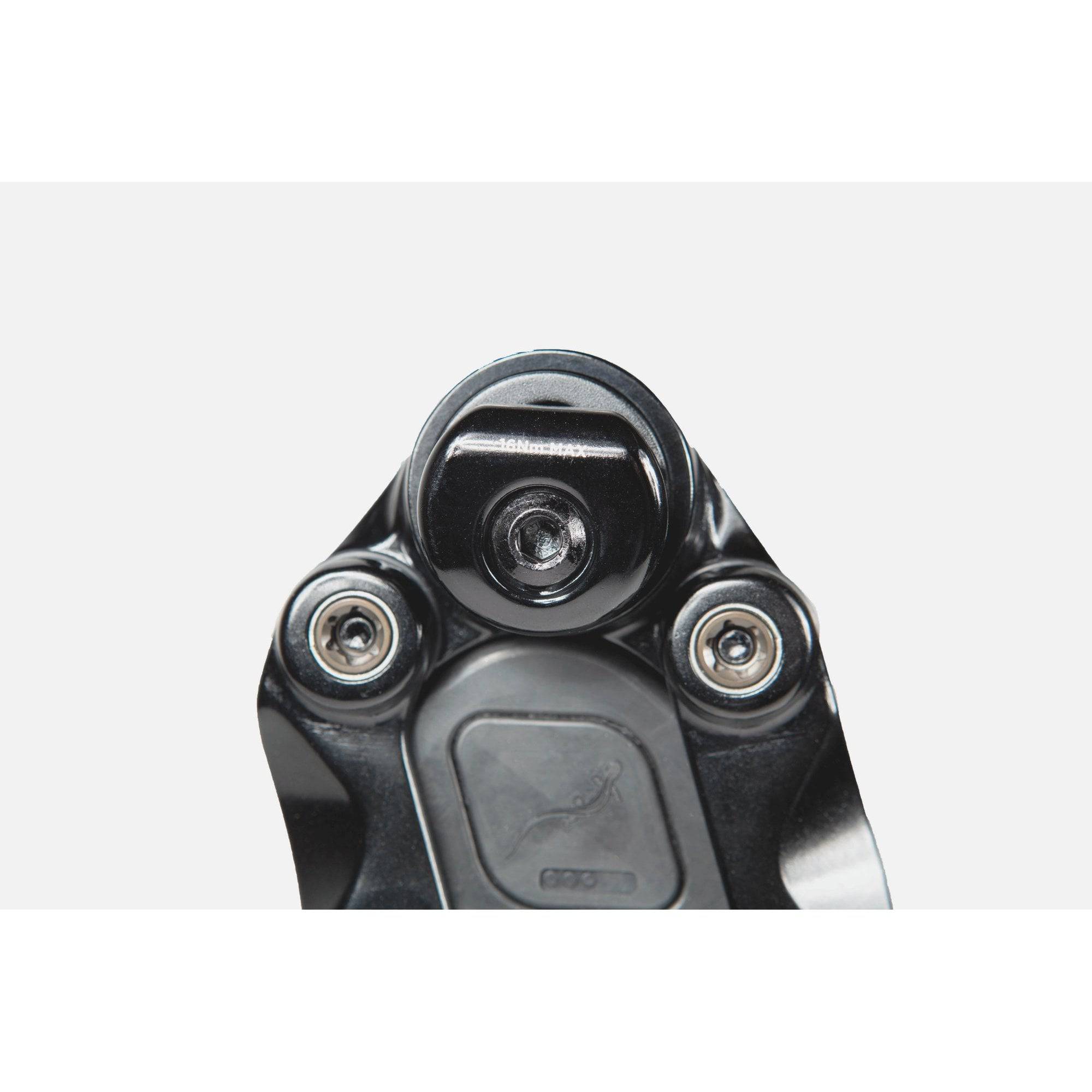 Cane Creek Thudbuster ST G4 suspension seatpost for mountain bikes with 50mm travel, showing the black seatpost with mounting hardware.