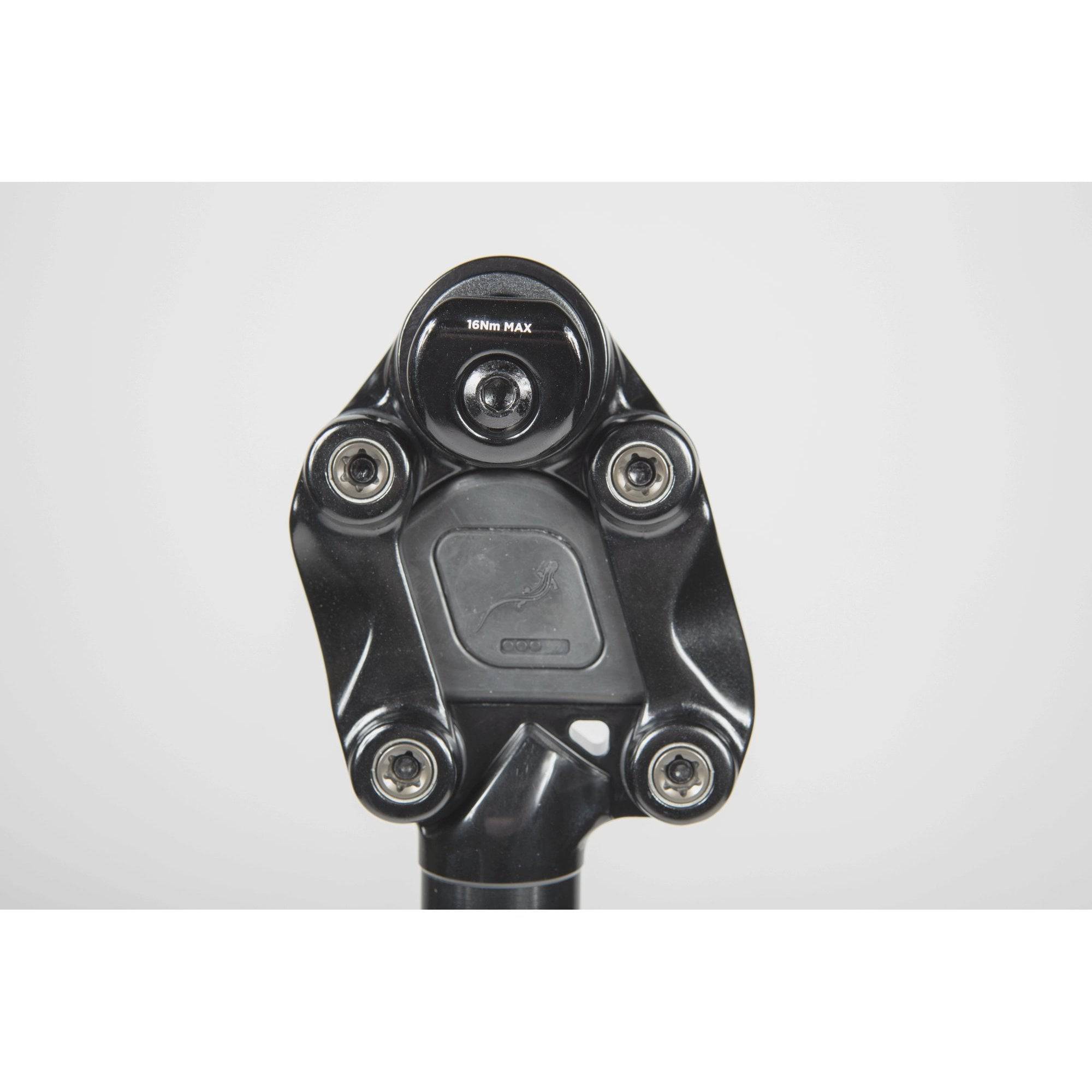 Cane Creek Thudbuster ST G4 suspension seatpost with 50mm travel for mountain bikes, showing the shock absorption mechanism.