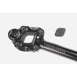 Cane Creek Thudbuster ST G4 suspension seatpost with 50mm travel installed on a mountain bike for shock absorption.