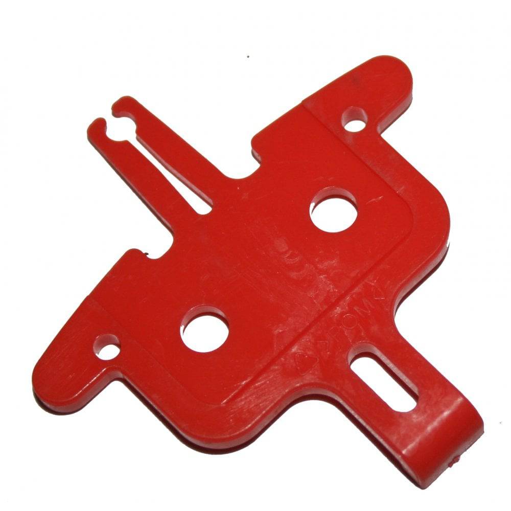 Shimano BR-RS505 brake pad spacer, genuine replacement component for Shimano bicycle brake maintenance and repair.