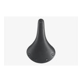 Brooks C19 Cambium all-weather waterproof city commuter saddle with accessory loops, designed for comfortable urban cycling.