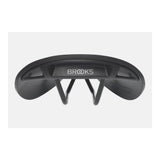 Brooks C19 Cambium waterproof city commuter saddle with accessory loops, designed for all-weather urban cycling.