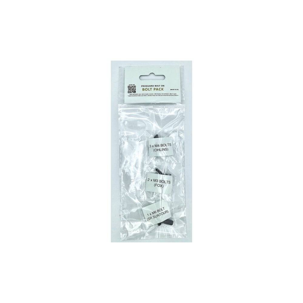 Silver Rapid Racer ProGuard bolt pack for mountain bike mudguards, includes replacement bolts, designed by RRP.
