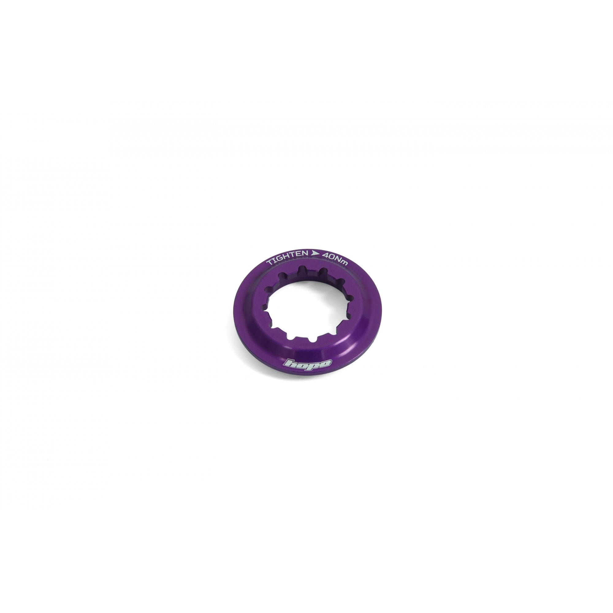 Hope Centre Lock disc brake rotors with lockring, high-performance bicycle components for reliable stopping power.