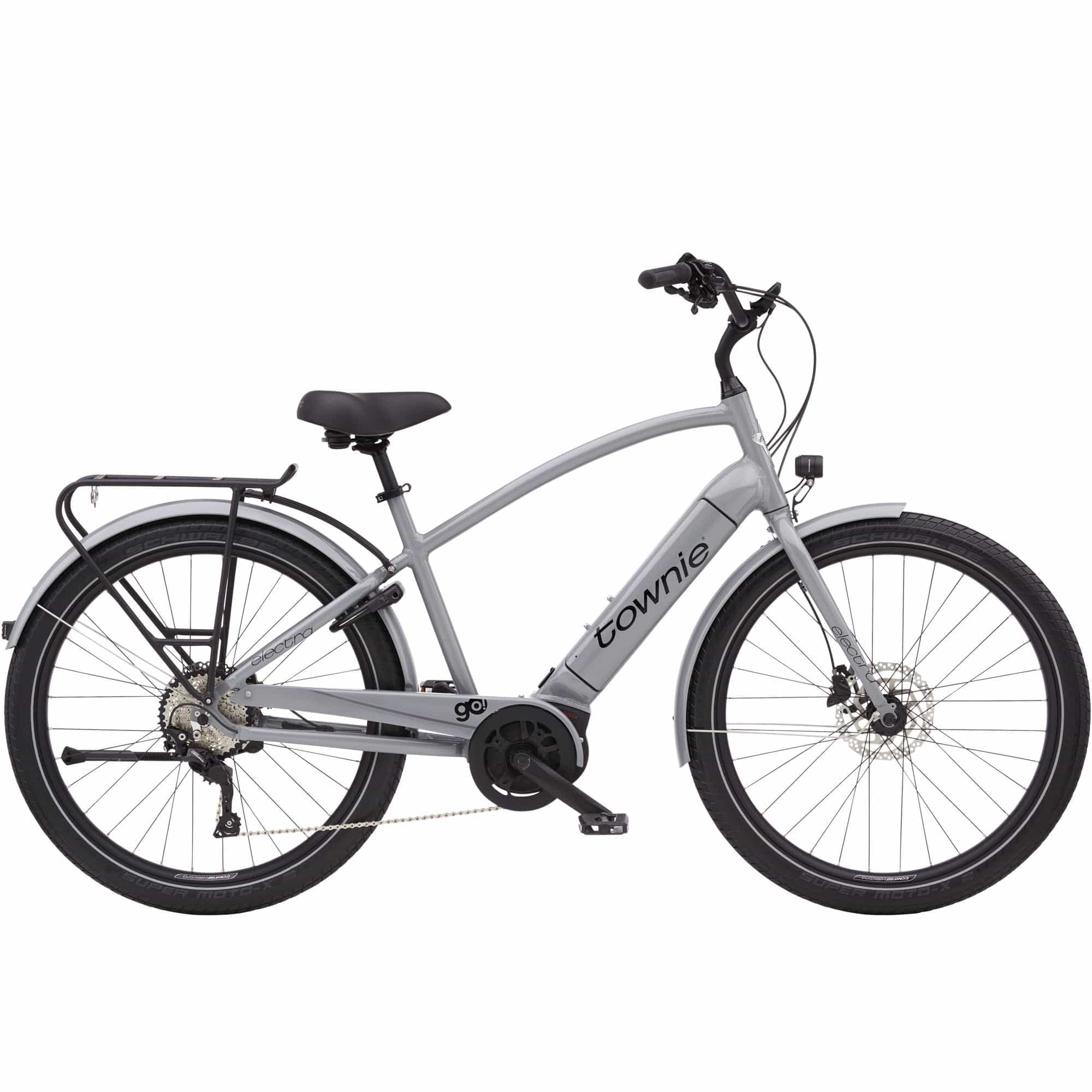 Electra Townie Path Go! 10D EQ step-over e-hybrid bike with Bosch Performance Line motor and 27.5-inch tires