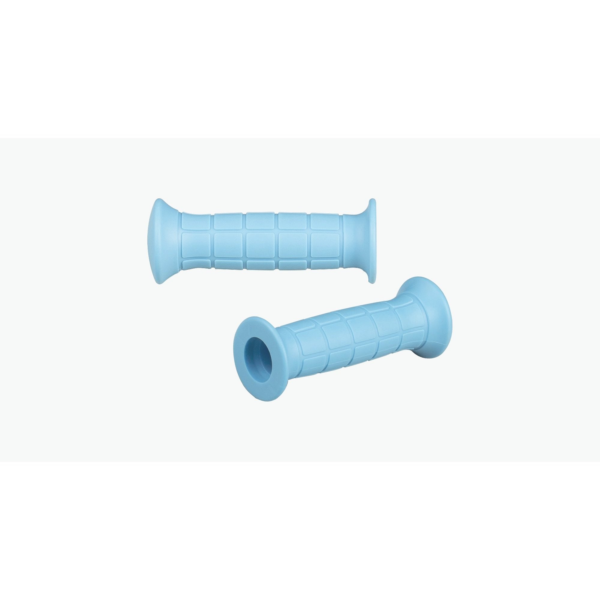 Trek kids bike grips for comfortable, secure steering on gearless children's bicycles, showing textured rubber handles.