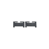 Topeak Rubber Pads for Roadie Rack, durable black replacement grip pads for bike rack accessories.