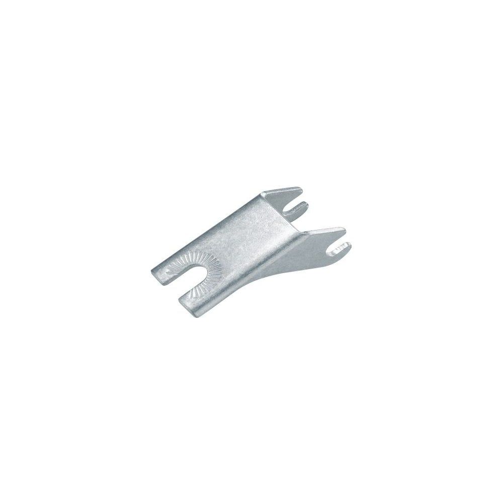 Silver Topeak Spare Centre Clip for Roadie Rack, a replacement mounting accessory for bike racks.