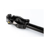 Cane Creek Thudbuster LT G4 suspension seatpost with tool-free elastomer adjustment, showing the seatpost and adjustment mechanism.