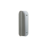Black Delta hinged single bike hook with rubber arm protection for vertical bike storage, designed for secure and protected hanging.