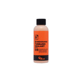 Orange Seal Endurance tubeless sealant in a container, designed for puncture protection and cold weather use on bike wheels.