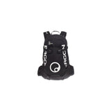 Ergon BA3 E Protect Black backpack for enduro and all-mountain riding, featuring adjustable fit and durable accessories.