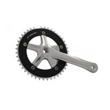 System EX MTB crankset with 170mm crank arms and 44T single ring, featuring 130 PCD bolt pattern for mountain biking components.