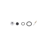 Topeak JoeBlow Ace DX pump rebuild kit with black and silver components for maintenance and repair of bike pump accessories.