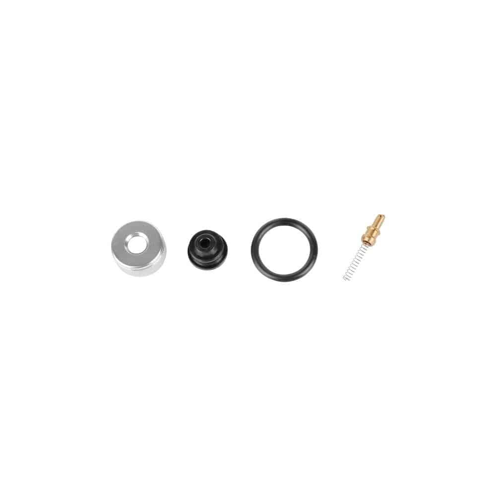 Topeak rebuild kit for JoeBlow Pro X, DX, and Booster pumps with internal head parts replacement, accessories for bicycle pump maintenance.