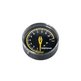 Topeak Spare Pressure Gauge for JoeBlow Booster Pump, accurate replacement accessory showing the dial and connection fitting.