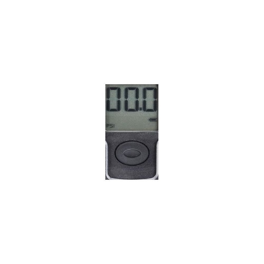 Topeak Spare Digital Gauge for Morph Turbo and Shuttle Digital Pumps in black, accessory for precise tire pressure measurement.