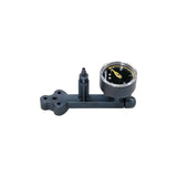 Topeak Spare Pressure Gauge Set for JoeBlow Fat Pump in black and silver, accessories for accurate tire pressure measurement.