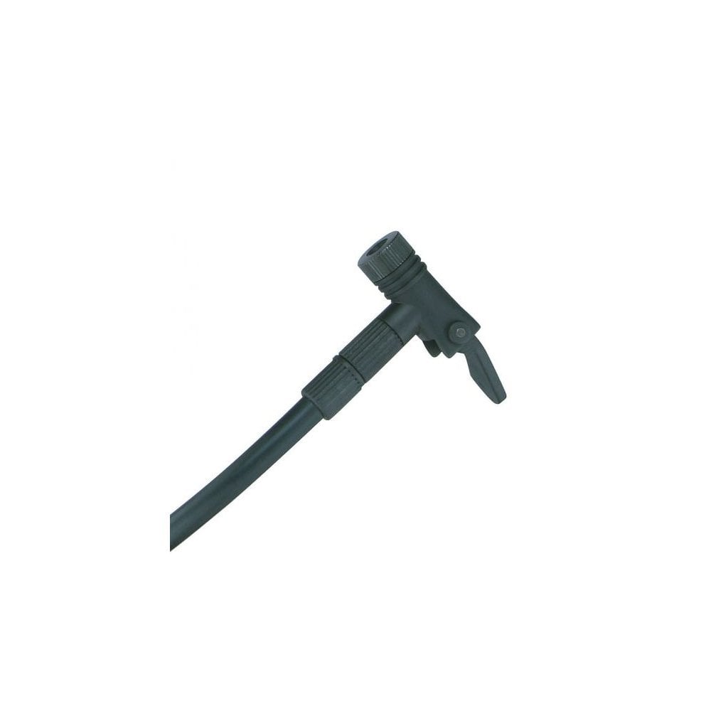 Topeak spare head and hose replacement kit for Turbo Morph Digital Pump in black, accessory for bike pump repair.