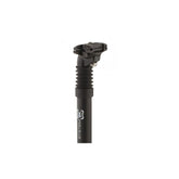 System EX suspension seatpost in black with 27.2mm diameter and adjustable preload, designed for road bike components.