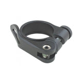 System EX MTB seatpost clamp quick release, 15mm height, bike component, spare part for secure seatpost attachment.