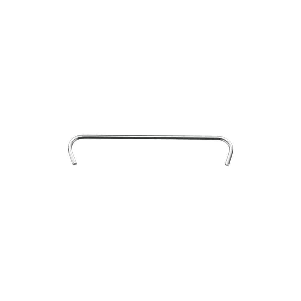 Silver Topeak chain hook for Hexus and Hummer II bike tools, used for securing chains during bike maintenance workshops.