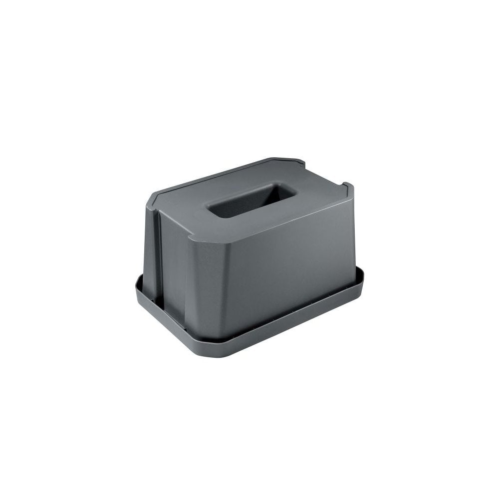 Topeak PrepStation Bucket Seat 7L in black, a portable workshop seat with handle for repair and maintenance tasks.