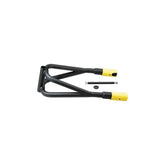 Topeak Spare Trailer Yoke with Slidelock QR attachment for Journey trailer, black and yellow accessory, robust and durable design.