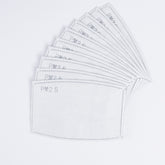 Madison Pollution Masks - Element reusable face covering disposable inserts pack of 10