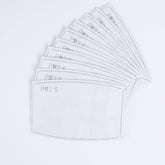 Madison Pollution Masks - Element reusable face covering disposable inserts pack of 10