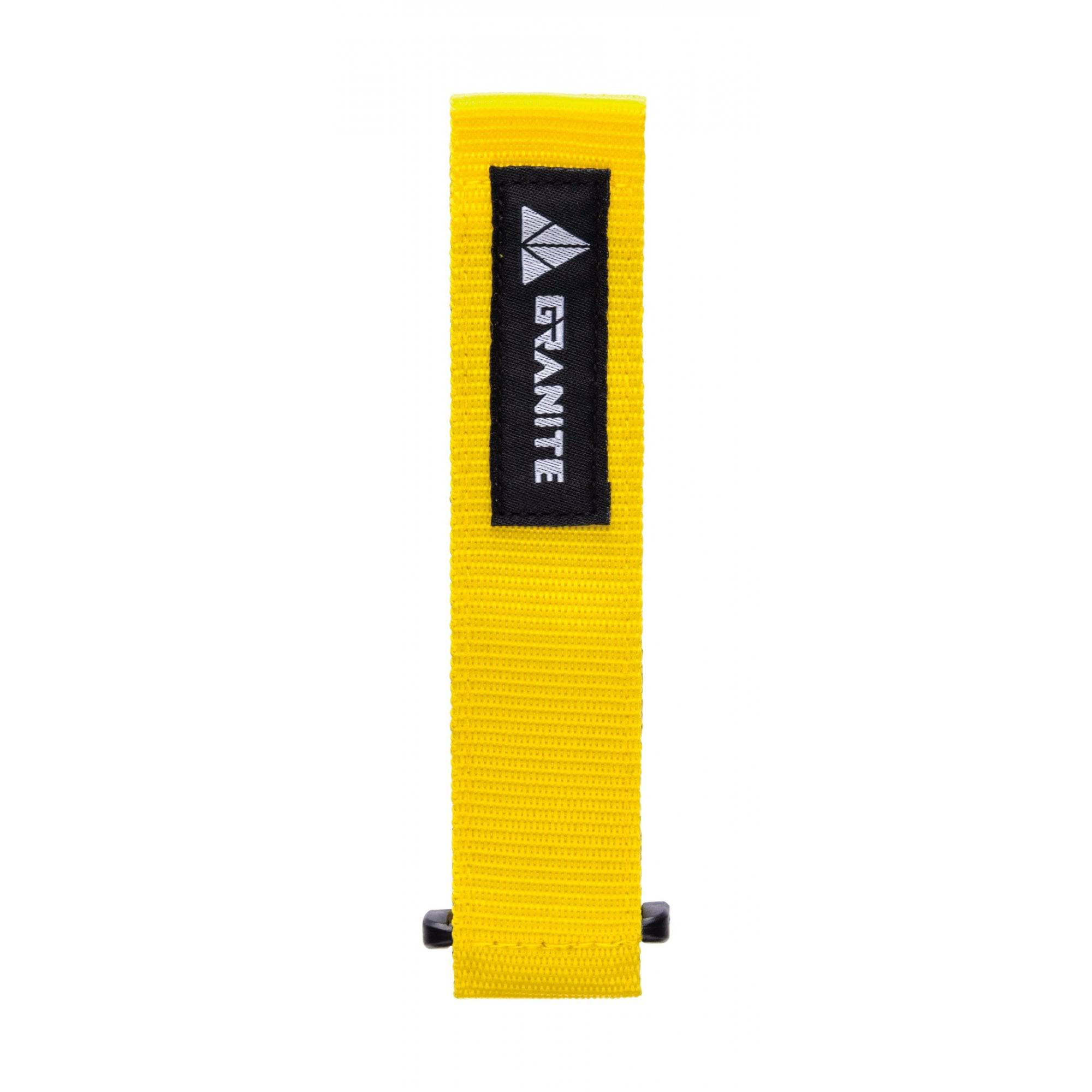 Granite ROCKBAND carrier belt strap, 450mm, for secure cycling cargo mounts and spares, made of durable materials.