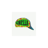 Cinelli Jungle Zen Cap headwear, limited edition unisex Italian-designed clothing item with vibrant jungle print and comfortable fit.
