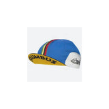 Black Cinelli Il Grande Ciclismo vintage Italian cycling cap with branding and classic headwear design.