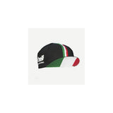 Cinelli Caleido Spots cycling cap, lightweight breathable headwear with colorful pattern, designed for cyclists.