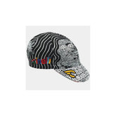 Cinelli Tarsila Schubert Deep Love Dive cycling cap with artistic Italian design, lightweight headwear for cycling enthusiasts.