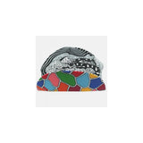 Cinelli Tarsila Schubert Deep Love Dive Cap cycling headwear with artistic Italian design, lightweight fabric, and vibrant colorful print.